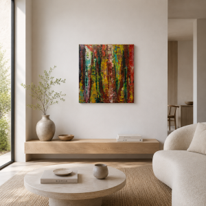11. "Sinfonía de Color" 2017 Técnica mixta sobre lienzo