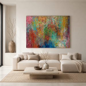 4. "Sinfonía de Color" 2016 Técnica mixta sobre lienzo