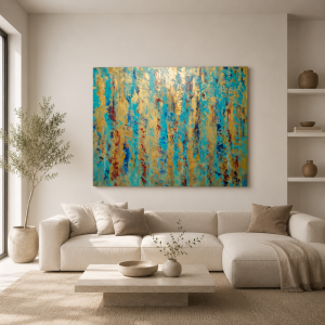 7. "Sinfonía de Color" 2018 Técnica mixta sobre lienzo